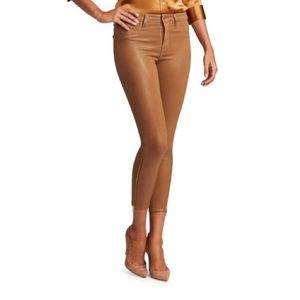 L’AGENCE Java coated Sabine Zip skinny Jean